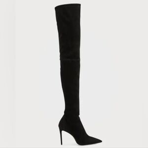 Stuart Weitzman Black Over-the-Knee Boots